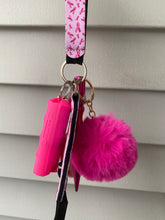 Load image into Gallery viewer, Breast Cancer Awareness Keychain
