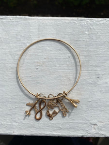 Gold Personalized Bangle(s)